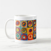 Mug Cercles concentrés Carré de Kandinsky (Gauche)
