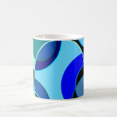 Mug Cercles croisés bleus et verts (Centre)