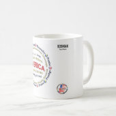 Mug Cercles d'Amérique - Bosniaque (Devant droit)