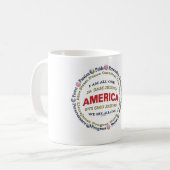 Mug Cercles d'Amérique - Bosniaque (Devant gauche)