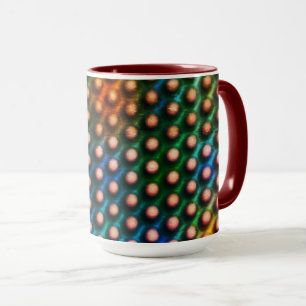 Mug Cercles de dessin qui ressemblent à des sphères ou