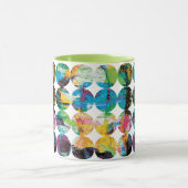 Mug Cercles de grunge. Enveloppe (Centre)