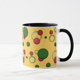 Mug Cercles de points Motifs géométriques sur n'import