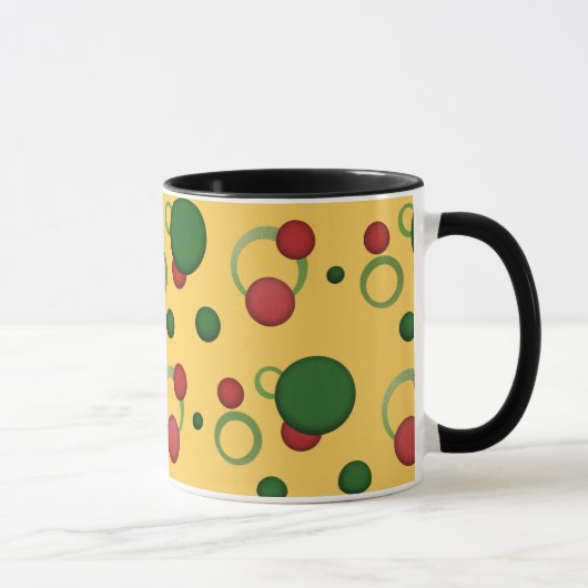 Mug Cercles de points Motifs géométriques sur n'import (Droite)