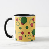 Mug Cercles de points Motifs géométriques sur n'import (Gauche)