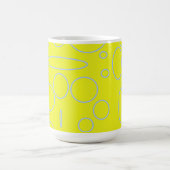 Mug Cercles et boucles jaunes (Centre)