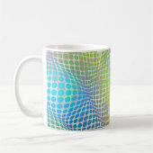 Mug cercles et collines 5 (Gauche)