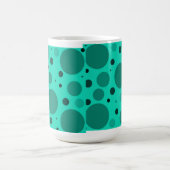 Mug Cercles et points Aqua (Centre)