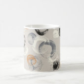 Mug Cercles gris : Motif simple et transparent (Centre)