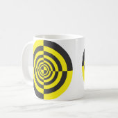 Mug Cercles hypnotiques (Devant gauche)