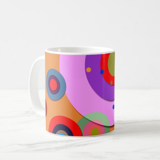 Mug Cercles internes #1 (Devant gauche)