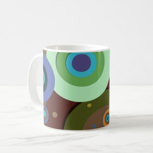 Mug Cercles internes #9 (Devant gauche)