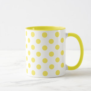Mug Cercles jaunes de pois de maïs