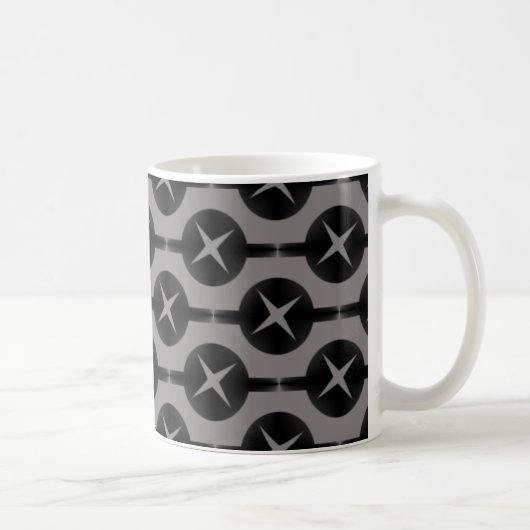 Mug Cercles rares Mug, Gris (Droite)