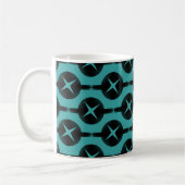Mug Cercles rares Mug, Turquoise (Gauche)