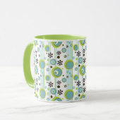 Mug Cercles rétrogrades et bandes (Devant gauche)