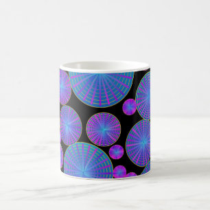 Mug Cercles Roues et disques avec rayons