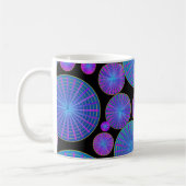 Mug Cercles Roues et disques avec rayons (Gauche)