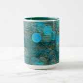 Mug Cercles solides verts et bleus (Centre)