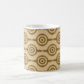 Mug Cercles tendance Mug, Miel d'or (Centre)