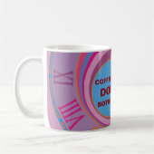 Mug Cercles tourbillonnants joliment filés (Gauche)