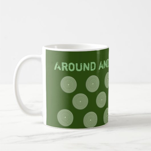 Mug Cercles verts (Gauche)