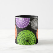 Mug Cercles Web géométriques Abstraits - Modernes et d (Centre)
