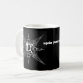 Mug Cercueil de caféine de four d'esprit (Devant gauche)