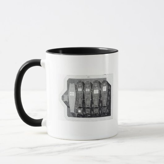 Mug Cercueils royaux à l'Abbaye de Westminster (Gauche)