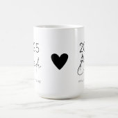 Mug Cérémonie de mariage pour future mariée 2025 (Centre)