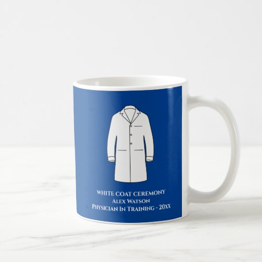 Mug Cérémonie de remise des manteaux blancs Médecin (Droite)
