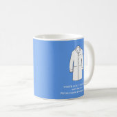 Mug Cérémonie de remise des manteaux blancs Médecin (Devant droit)