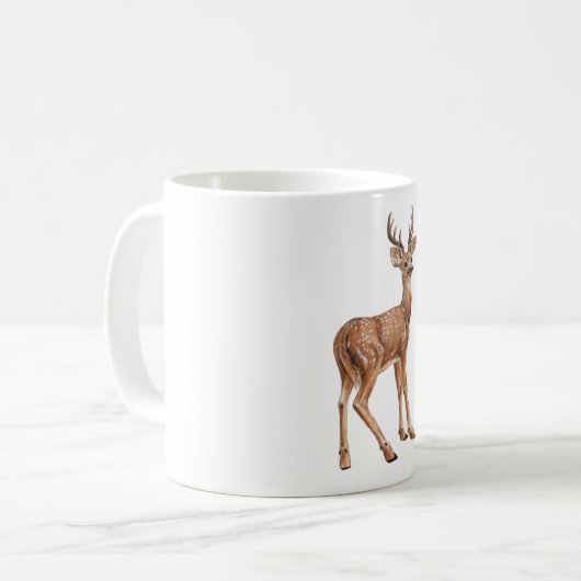 Mug Cerf (Devant gauche)