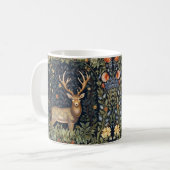 Mug Cerf Art nouveau dans le jardin (Devant gauche)