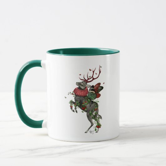 Mug Cerf aux fraises (Gauche)