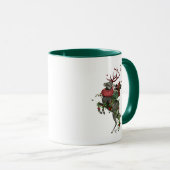 Mug Cerf aux fraises (Devant droit)