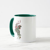 Mug Cerf aux fraises (Devant gauche)