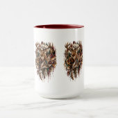 Mug Cerf Boho, Rêvant de Cerf (Centre)