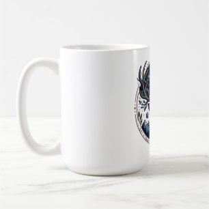 Mug Cerf Céleste Lune Mystique & Art Stellaire du Cerf
