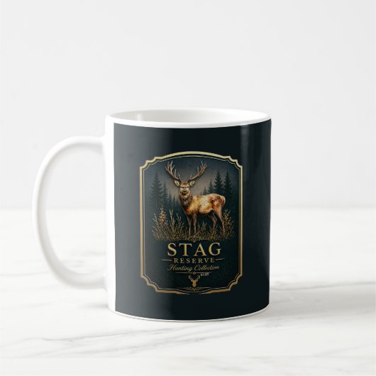 MUG CERF – COLLECTION CHASSE (Gauche)