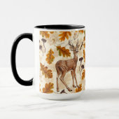 Mug Cerf dans la forêt automnale (Gauche)