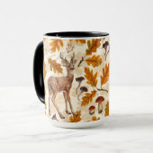 Mug Cerf dans la forêt automnale (Devant gauche)