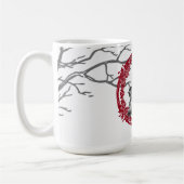 Mug Cerf dans la forêt d'hiver (Gauche)