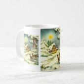 Mug Cerf dans la neige (Devant gauche)