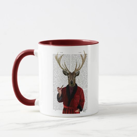 Mug Cerf dans la veste de tabac (Gauche)