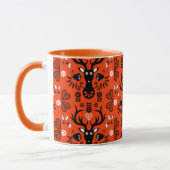 Mug Cerf d'art populaire scandinave (Gauche)