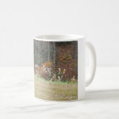 Mug Cerf d'automne dans le lac Arrowhead (Devant droit)