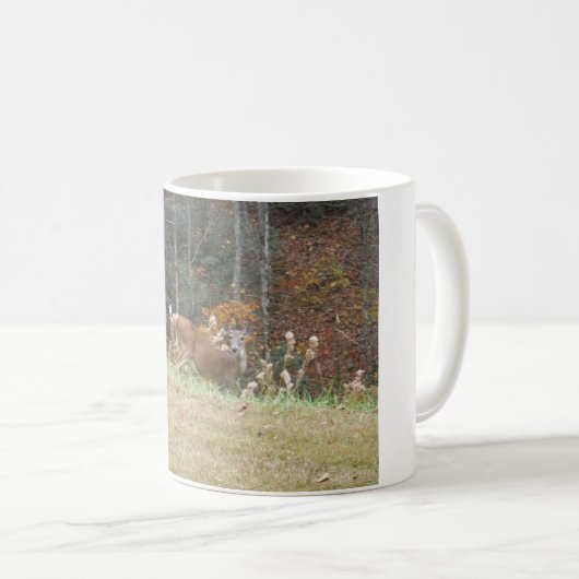 Mug Cerf d'automne dans le lac Arrowhead (Devant droit)