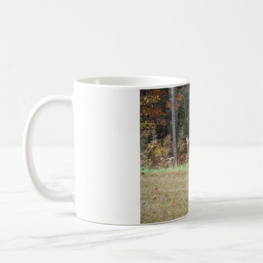 Mug Cerf d'automne dans le lac Arrowhead (Gauche)