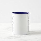 Mug Cerf de Ballerina en bleu (Centre)